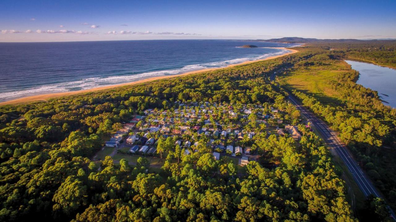 Tabourie Lake Wairo Beach Holiday Park מראה חיצוני תמונה