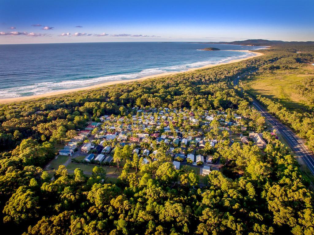 Tabourie Lake Wairo Beach Holiday Park מראה חיצוני תמונה